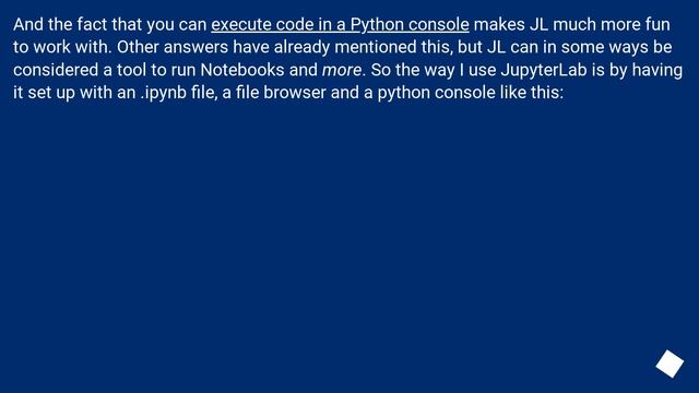 What is the difference between Jupyter Notebook and JupyterLab? смотреть онлайн