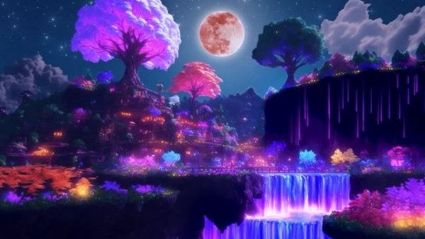 Insomnia Healing ★︎ Fall into Sleep Within 3 Minutes ★︎ Deep Sleep Besides Magical Waterfall