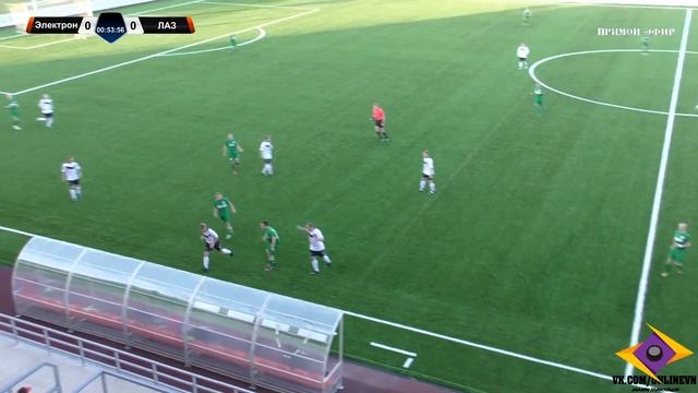 ФК Электрон VS ФК ЛАЗ - 1/4 Финала Кубка МРО - Северо - Запад смотреть онлайн