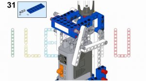 LEGO 9686 Building Instructions - BOXER BOT TUTORIALS - [design by I LEGO U]