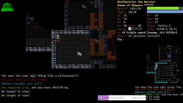 DCSS 0.29 Tournament: Human Gladiator of Okawaru (Full Run) смотреть онлайн
