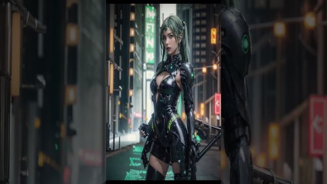 [4K] AI LOOKBOOK || The Cyberpunk Matrix⚡|| 2080's Dark Cyberpunk Fantasy Film || Cyberpunk2077 смотреть онлайн