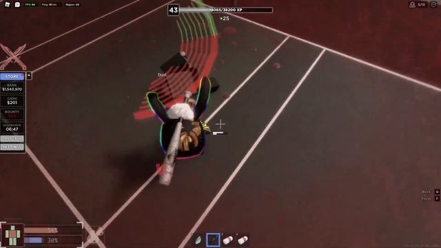 Insane Metal Bat 1v1 | Roblox Criminality смотреть онлайн