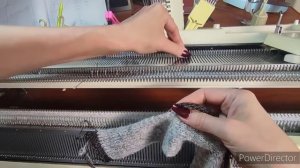 Кардиган по новой выкройке на любой вязальной машине.