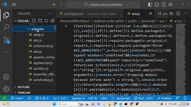 Node.js Express Project to Build Realtime WebRTC Video Chat Code Editor Using Socket.io смотреть онлайн