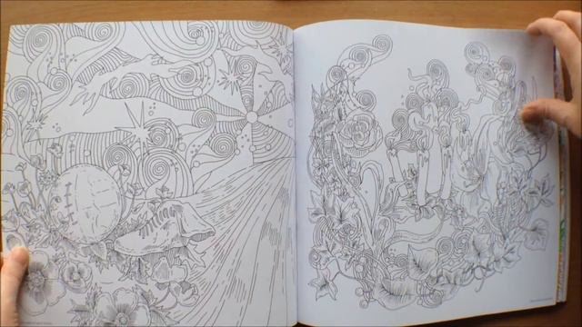 The Magical Christmas By Lizzie Mary Cullen Colouring Book Flipthrough