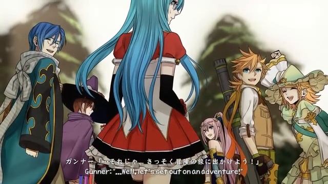 Вокалоиды  Party X Party   Vocaloid Six   Party X Party английские субтитры 720p