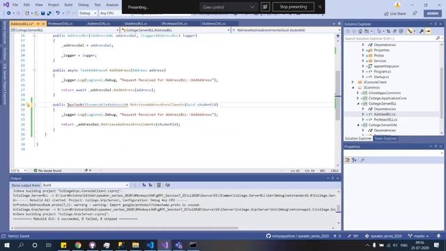 Working with gRPC Service Side Streaming | Viswanatha Swamy | XMonkeys360 смотреть онлайн