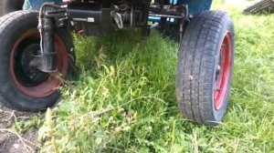 Самодельный минитрактор из мотоблока. Обзор конструкции.