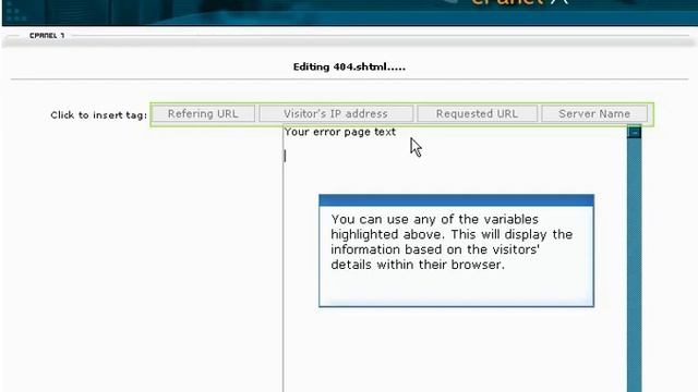 cPanel Tutorial - How to Set Up Error Pages смотреть онлайн