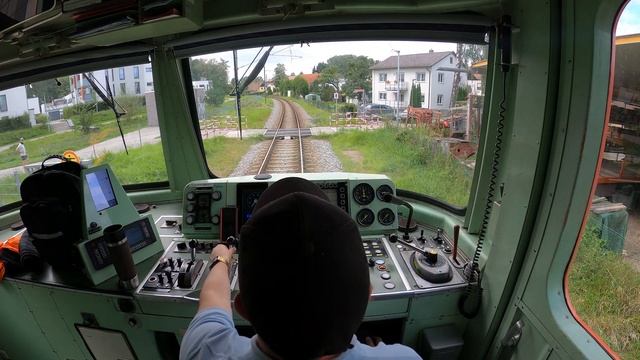 Führerstandsmitnahme S-Bahn München S2 Ostbahnhof - Altomünster BR420 смотреть онлайн