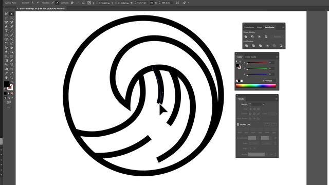 Illustrator Tutorial: Create a Vector Logo from a Rough Sketch смотреть онлайн