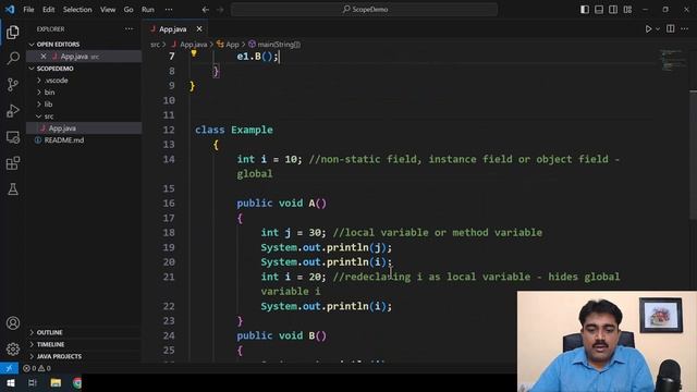(Tamil) 56 Scope of a Variable - Demo in C# and Java смотреть онлайн