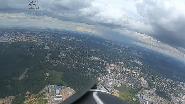 Выпарить без мотора на модели asw28 с высоты 120 м? Да легко :) смотреть онлайн
