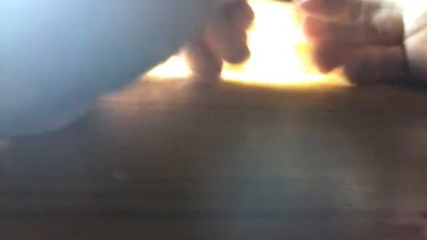 Нож Керамбит из пластилина