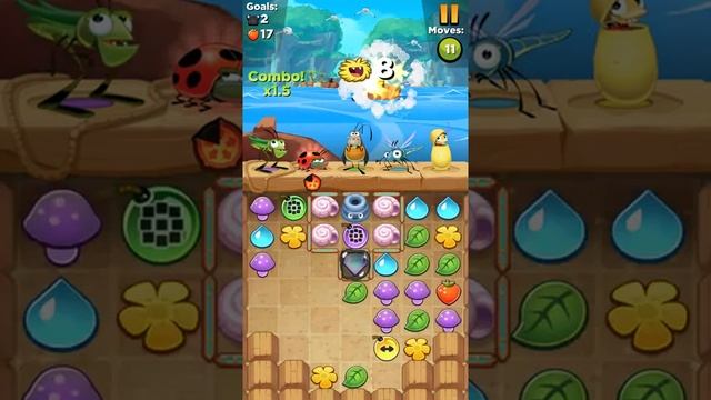 Best fiends level 125 walkthrough android gameplay смотреть онлайн