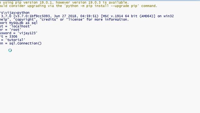 #61 | Creating Connection to MySQL Database from Python | Python With MySQL Tutorial in Tamil смотреть онлайн