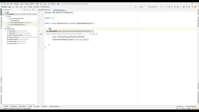 Android Studio Call Phone with Java смотреть онлайн