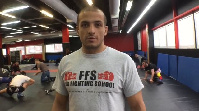 Интервью Али Хасанова на первой тренировке проекта "Естественный отбор FFS" от Борцовского клуба смотреть онлайн