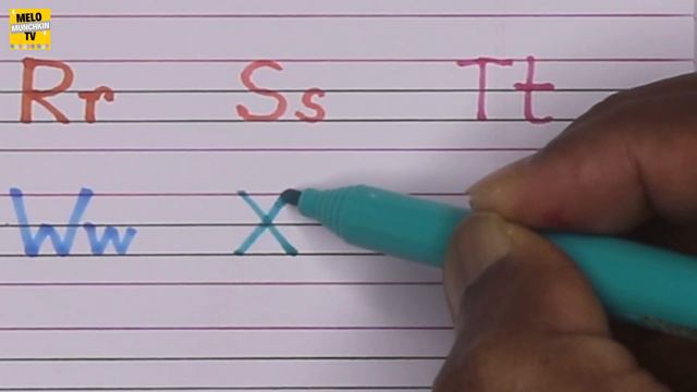 How to write A to Z in Capital letter and Small Letter | A for Apple | Alphabets #capitalletter смотреть онлайн
