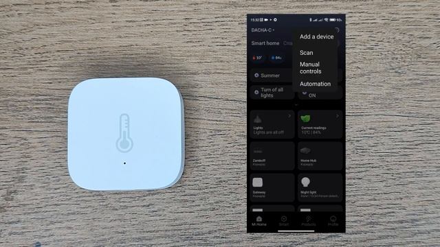 Датчик температуры влажности и атмосферного давления Aqara (WSDCGQ11LM) смотреть онлайн