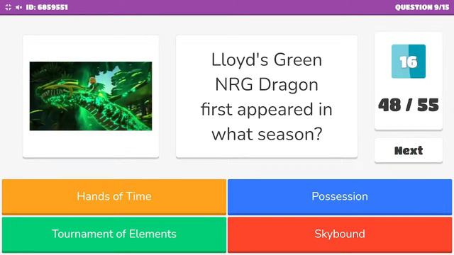 Ninjago Trivia Night w/ Better Kahoot! 🔴 (Come Hang Out! LIVE #504) смотреть онлайн