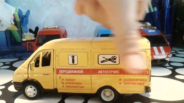 Моя коллекция Газелей от автотайм и Welly