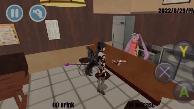 Ayano kills Senpai and his friend because they were dating?// highschool simulator 2018 смотреть онлайн