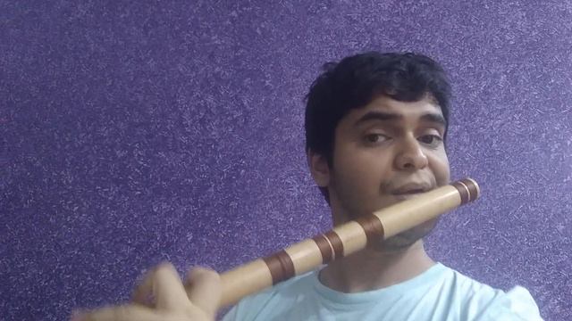 Sanu Ek Pal Chain Na Aave | Flute Cover смотреть онлайн
