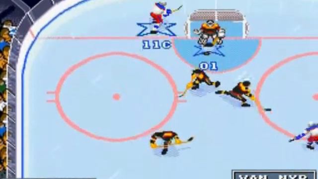 Super Nintendo NHL '95 смотреть онлайн