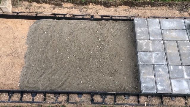 Дорожка с пластиковым бордюром смотреть онлайн