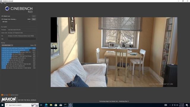 Cinebench R23 Dual Xeon Gold 6154 смотреть онлайн