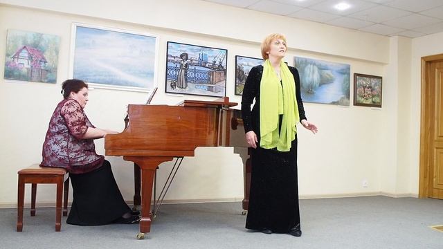 03. Чайковский, К.Р.  Уж гасли в комнатах огни. Евгения Малеева, Людмила Калинина.MOV