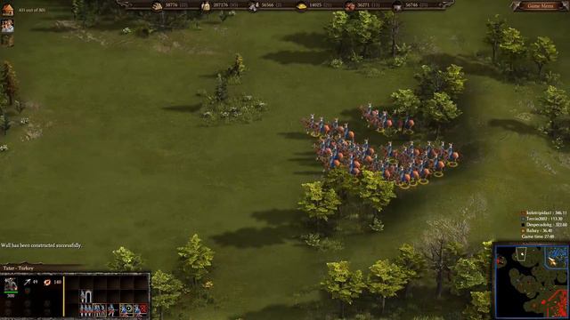 Cossacks 3 - 2v2 Turkey Dominated part 1 смотреть онлайн