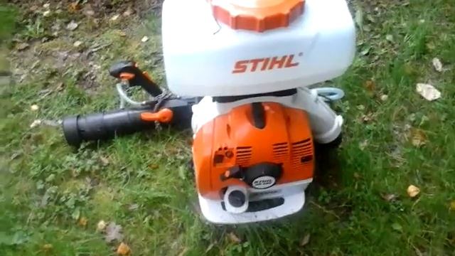 Обзор бензинового опрыскивателя STIHL