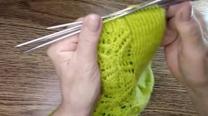 Мысок носка «Пропеллер». Knitting - the toe of the sock.
