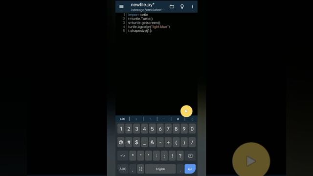 Python class-6/How to change pensize in python using phone смотреть онлайн