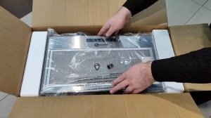SCHTOFF Sesto 60 Inox -новинка в линейке встраиваемых вытяжек. Бесконтактное управление. Распаковка