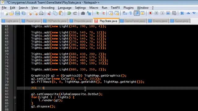 Static Lighting using AlphaComposite in Java 2D смотреть онлайн