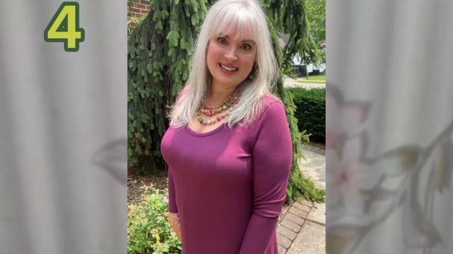 Natural Older Woman Over 50 Attractively Dressed Classy  156 || Attractive Older Women