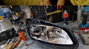 Ford Kuga Установка бидиодных двухчиповых линз ZORKiY Bengal Tiger F40 4800K gen4 BI-LED