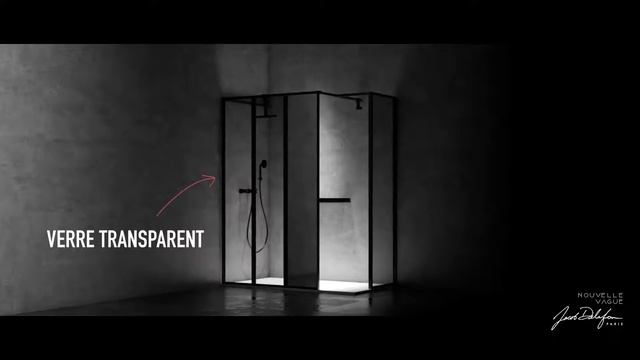 INSPIRATION Jacob Delafon Collection Nouvelle Vague la paroi de douche verrière смотреть онлайн