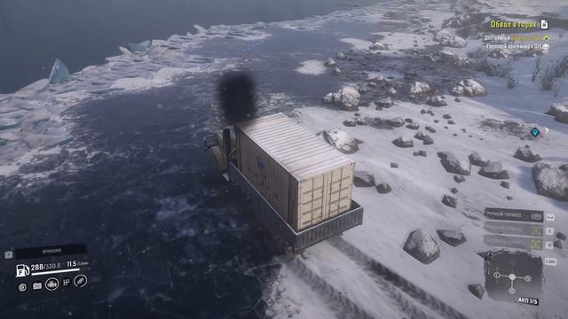SnowRunner 2020 - Поехал по Замерзшей Реке - Кольский Полуостров #16 смотреть онлайн