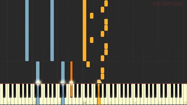 Hans Zimmer - Time | Synthesia Piano Tutorial (Simple) \\ Jacob's Piano