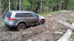 Pajero sport 2. Offroad (май 2019)