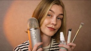 ?АСМР экстремально близкий шепот для сна┃звуки рта и рук┃ASMR intense whisper