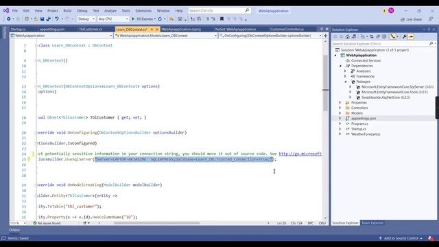 .NET Core Web API complete tutorial in Tamil + Entity Framework | swagger implementation | CURD смотреть онлайн