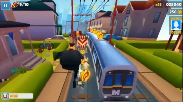 Subway Surfers Atlanta Jake Dark Outfit Fullscreen Gameplay HD смотреть онлайн