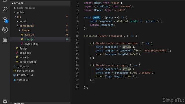 React Redux Unit & Integration Testing with Jest and Enzyme #2 – Components смотреть онлайн