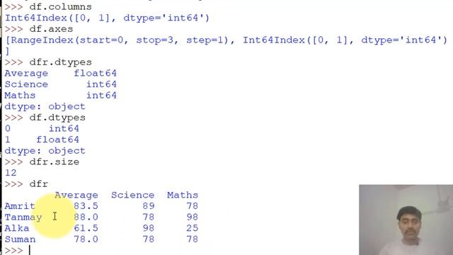 DataFrame and its Attributes Part 4 | Pandas Tutorial XII Informatics Practices CBSE NCERT смотреть онлайн